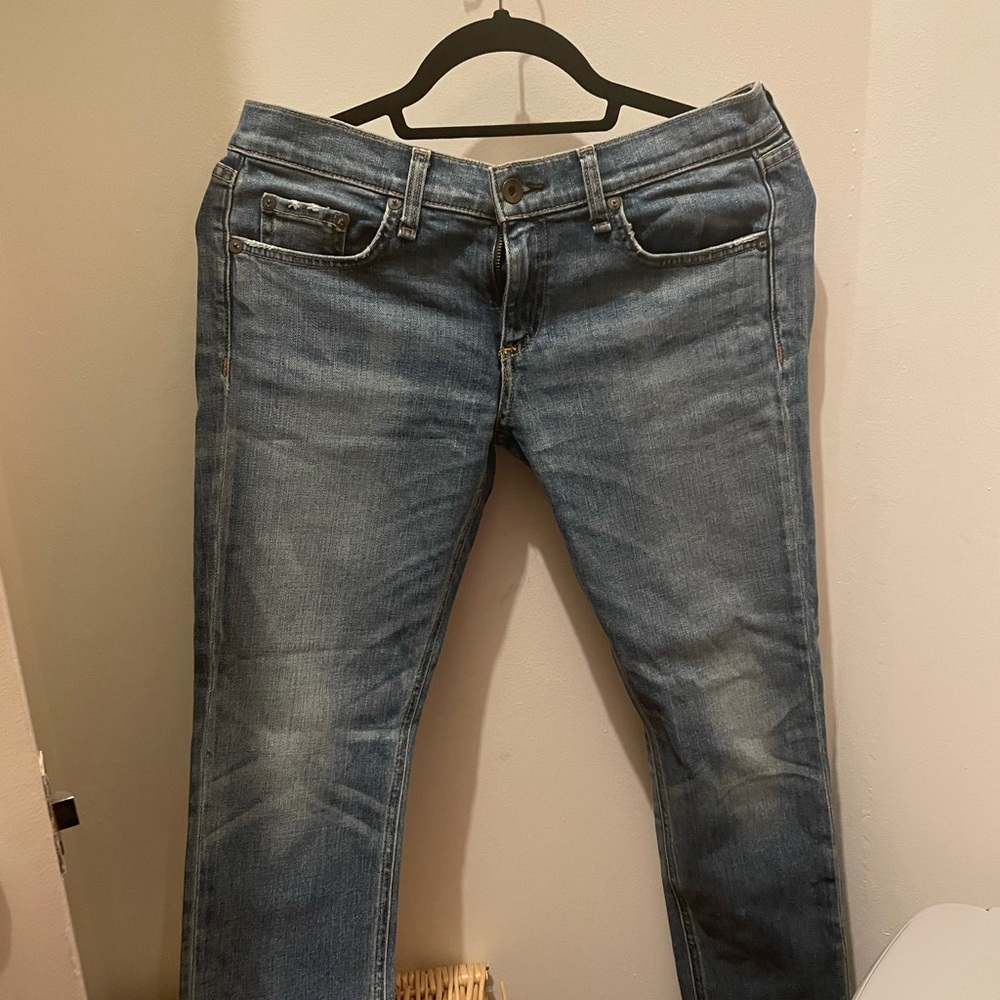 Rag & Bone Tomboy blue jeans size 26